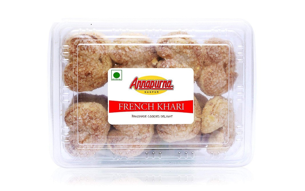Annapurna French Khari, Handmade Cookies Delight   Box  200 grams